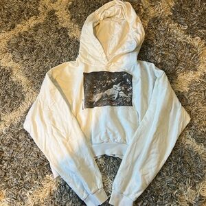 Boys Lie Cropped Hoodie